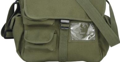 Городская оливковая сумка 