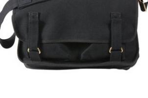 Школьная черная сумка 