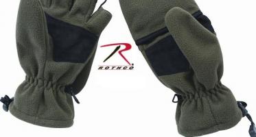 Варежки с откидным верхом 