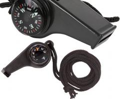 Свисток с компасом и термометром 