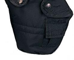 Черный чехол для фляги 