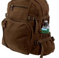 Винтажный коричневый рюкзак 