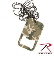 Камуфляжный жетон-открывалка 