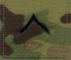 Нашивка рядового армии США 