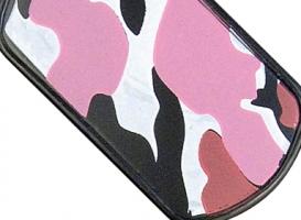 Жетон Розовый камуфляж 