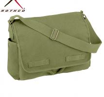 Винтажная сумка оливковая 