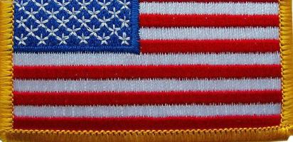 Нашивка флаг США 