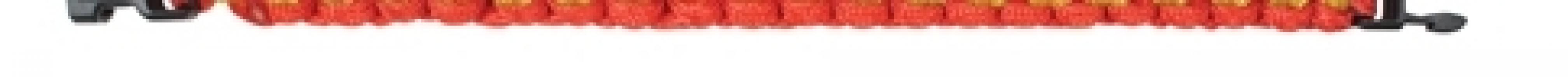 Красно-желтый браслет из паракорда 