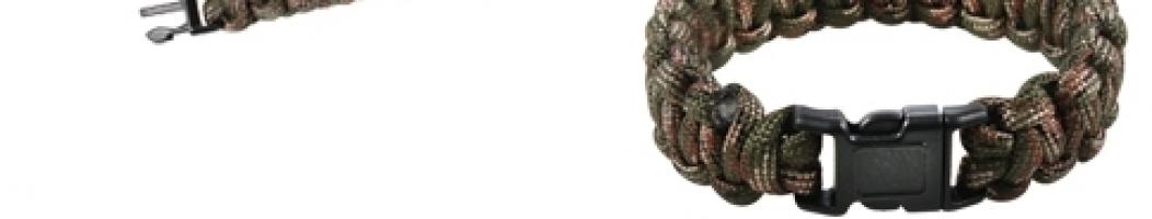Браслет из паракорда Лесной камуфляж 