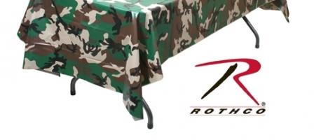 Скатерть лесной камуфляж 