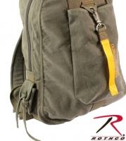 Винтажный оливковый рюкзак 